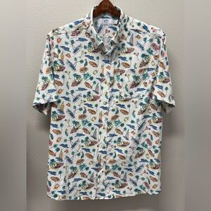 Southern Tide Colorful Nautical Print Shirt